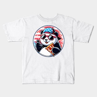 American Panda Kids T-Shirt